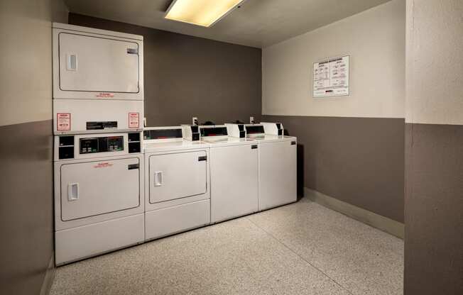 Commercial Laundry Facility at Renaissance Terrace, Long Beach, California