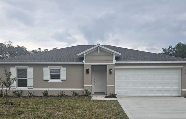 *****STUNNING BRAND NEW 4/2 HOME IN PALM COAST