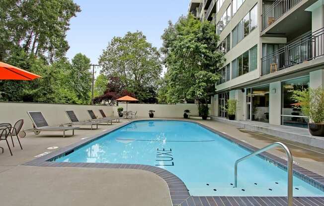 Luxe at Meridian Apartments Pool