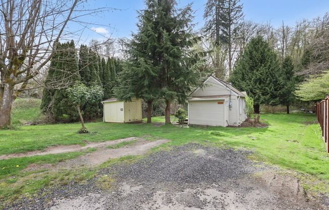 MOVE IN READY NOW! 1 bed 1 bath - Remodeled Home on Spacious 0.27-Acre Lot in SE Olympia!