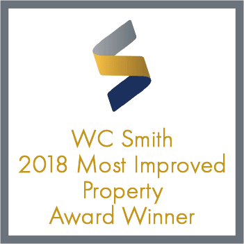 2018 wc smith most improved property award winner