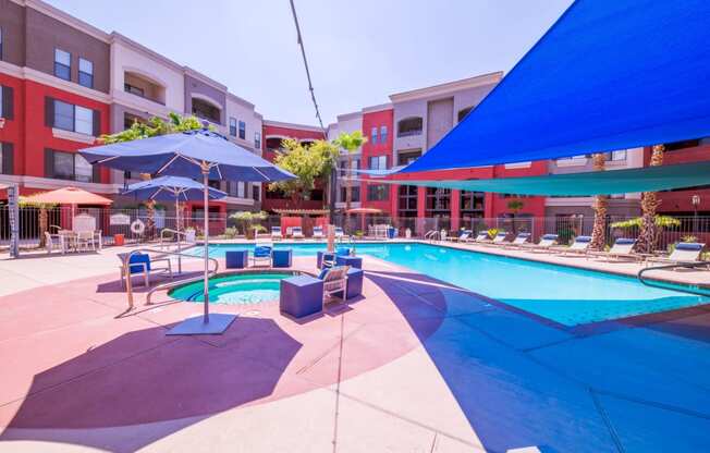 Pool site at Alanza Place, Arizona