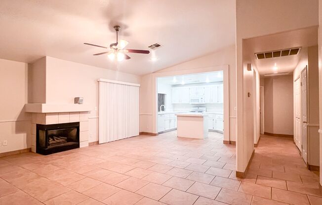 Spacious 3 bed, 2 bath, 2 car with possible 4th bed or den/office!