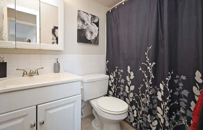 Model Suite Bathroom - Gates Mills Place in Mayfield Heights OH