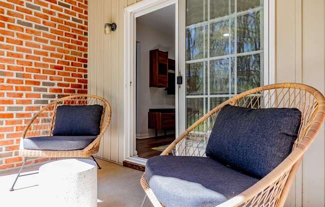Balcony at The Residences at Brookside Commons, Maryland, 21117