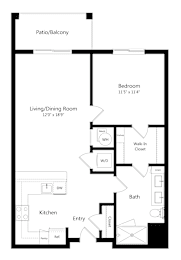 1 bed, 1 bath, 771 sqft, $1,240