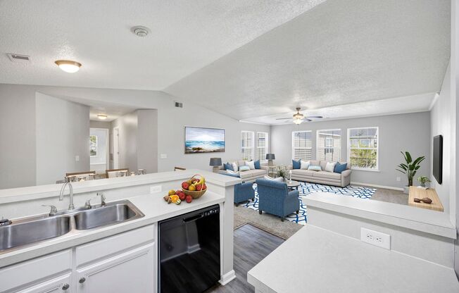 2 beds, 2 baths, 1,350 sqft, $1,380, Unit 418-418E