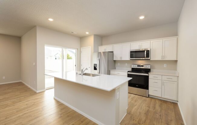 Modern One-Level Rancher South Spokane Valley Community - Elk Meadow Estate