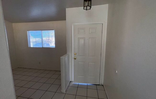 Single Story 3 bedroom with Fresh Paint & New Flooring + Blinds Inside! Owner pays HOA dues. All appliances too!