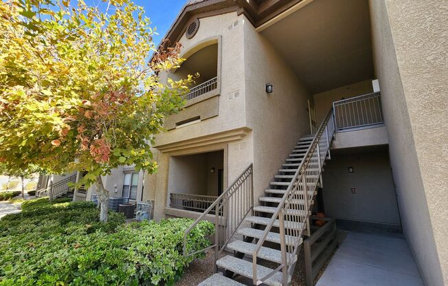 Skye Canyon 1-bedroom condo with garage—modern, cozy, and ready for you!