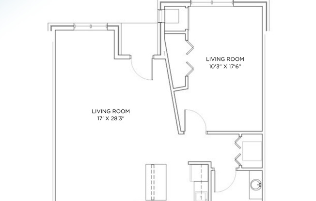 1 bed, 1 bath, 648 sqft, $1,640, Unit 5314-104
