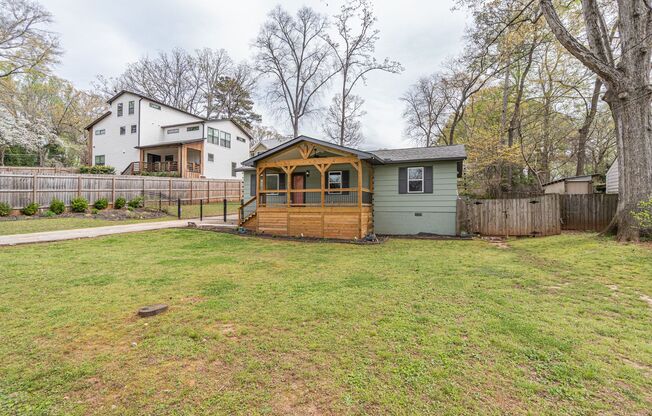 Adorable 3-bedroom, 1-bath home in Decatur, GA featuring an open floor plan and abundant natural lighting