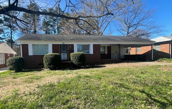 Welcome to this adorable 3-bedroom, 2-bath ranch style brick home, nestled in the historic McCrorey Heights area of Charlotte, NC. Just off Beatties Ford Rd