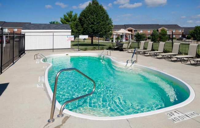 Invigorating Swimming Pool at Bradford Place Apartments, Lafayette, IN, 47909