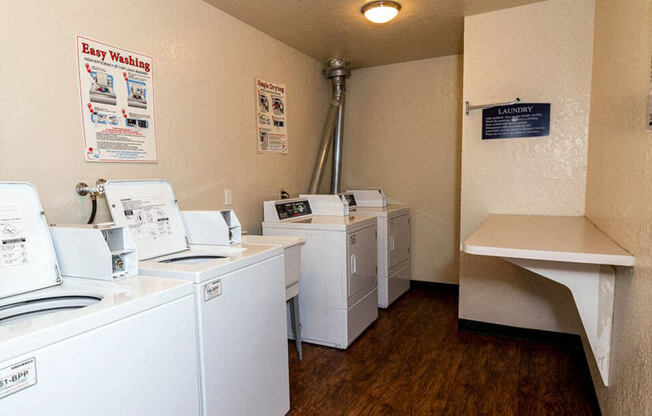 Laundry Center at apartment complex