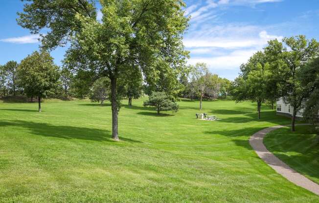 Green Space at Audenn Apartments, Bloomington, Minnesota