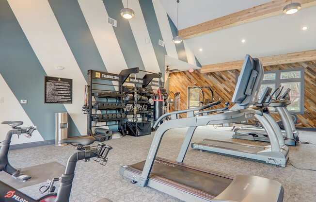 Apartment fitness center