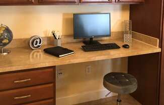 Kitchen at Cypress Pointe Apartments in Orange Park, FL