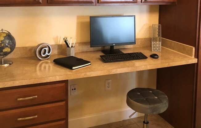 Kitchen at Cypress Pointe Apartments in Orange Park, FL