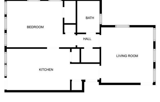 1 bed, 1 bath, 700 sqft, $850, Unit Unit 3