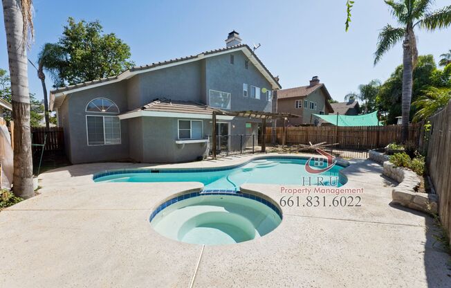 SW-4 bed/3 bath + pool house
