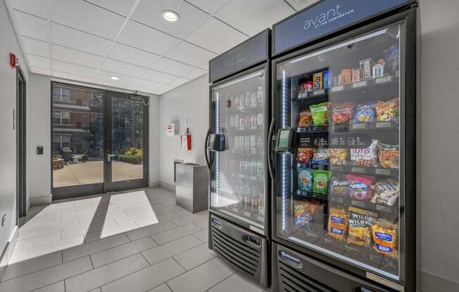 Vending Machine Area at Avant at the Arboretum Apartments in Lisle, IL 60532