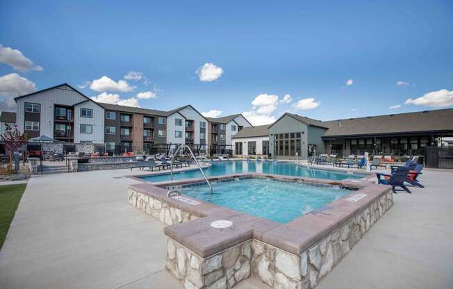 Hot Tub Spa at Colorado Springs Apts