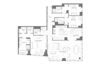 3 beds, 3.5 baths, 2,663 sqft, $19,750, Unit 5106