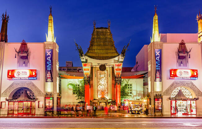 Catch a show at TCL Chinese Theatres or other local venues!