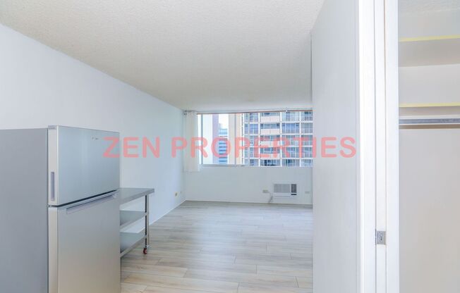 Kapiolani Terrace studio for rent