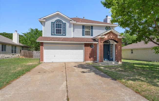 Fresh 3 Bedroom, 2.5 Bath, 2-Story Home w/ Tons of Space in Leander!