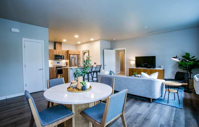 Spacious Living Room at Apartments in Portland Oregon