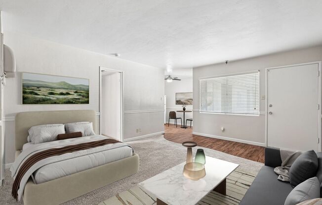 Studio, 1 bath, $1,550, Unit 107