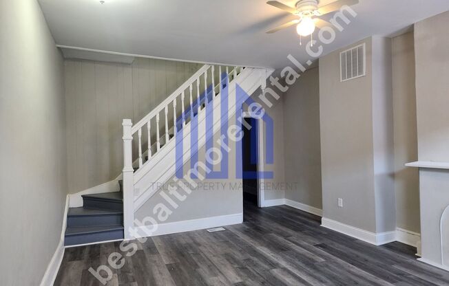 Spacious 3 Bedroom Home  In West Baltimore
