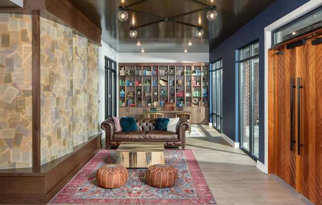 Modern Welcome Lobby with Gathering Spaces