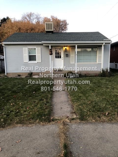 2 Bed 1 bath Home in Ogden Available in November