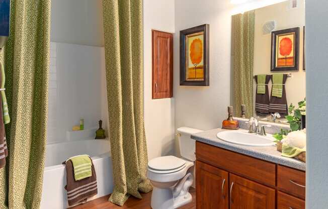 a bathroom