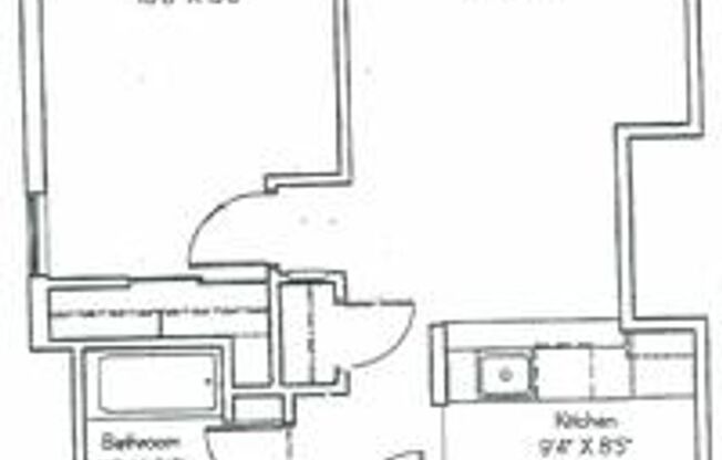 1 bed, 1 bath, 675 sqft, $1,465, Unit 201