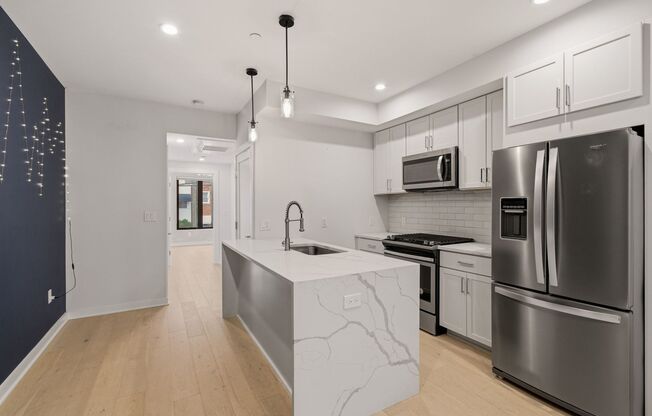 Stunning New Construction- One Bedroom One & a Half Bathroom Modern Living!