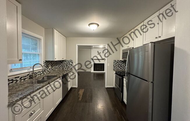 Brick ranch with attached garage