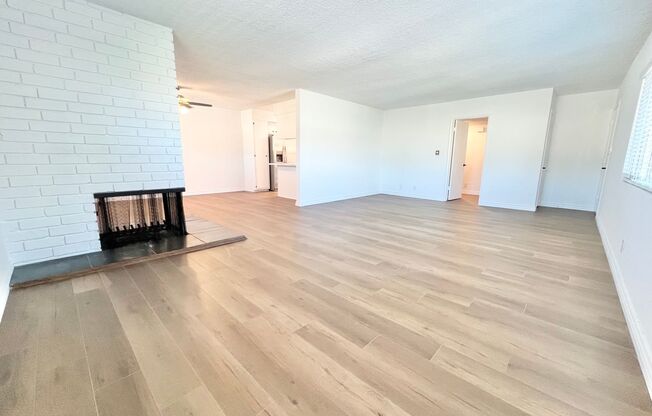 Newly Remodeled 3 Bed / 2 Bath with Garage, Patio & Fireplace in Gated Community