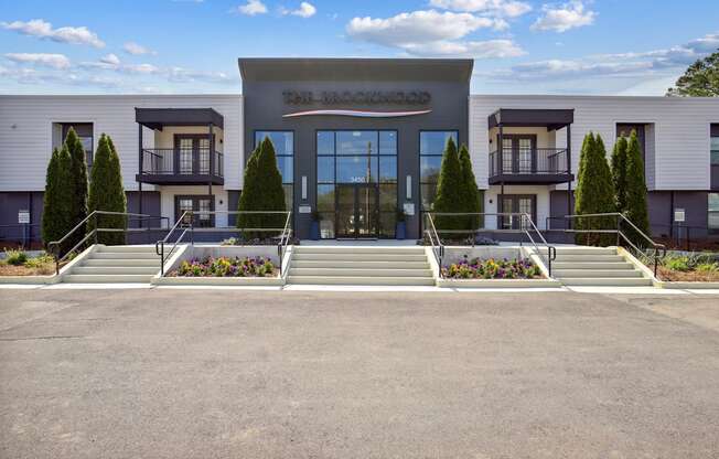 the building where the hotel is located