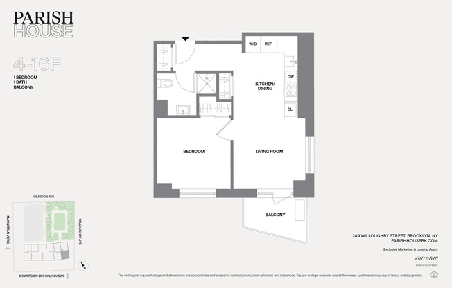 1 bed, 1 bath, $3,733, Unit 8F