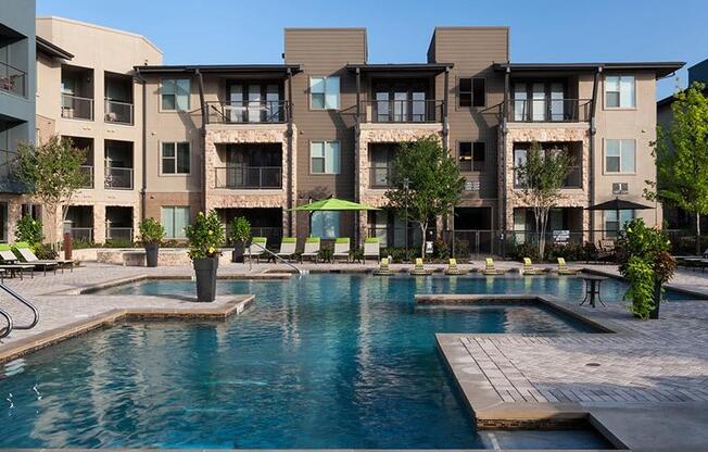 Pool With Sunning Deck at Berkshire Medical District, Dallas, 75219