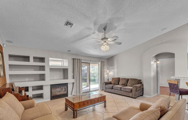 3-bedroom, 2-bath home for rent in the highly desirable Falls Ranch neighborhood