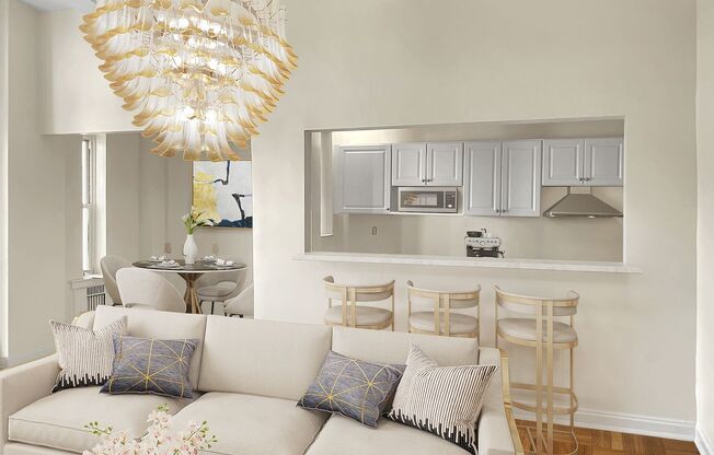 1 bed, 1 bath, 768 sqft, $2,450, Unit Royal York 1106