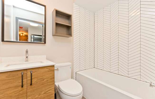 The Wrightwood Bathroom