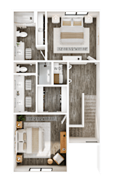 2 beds, 2.5 baths, 1,696 sqft, $2,995