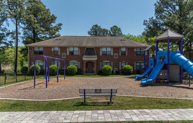 Resident playground at Reserves at Tidewater Apartments