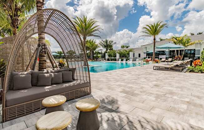 Resort Style Cabanas at Edge75, Naples, FL